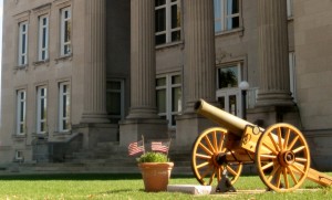 Clay County's cannon